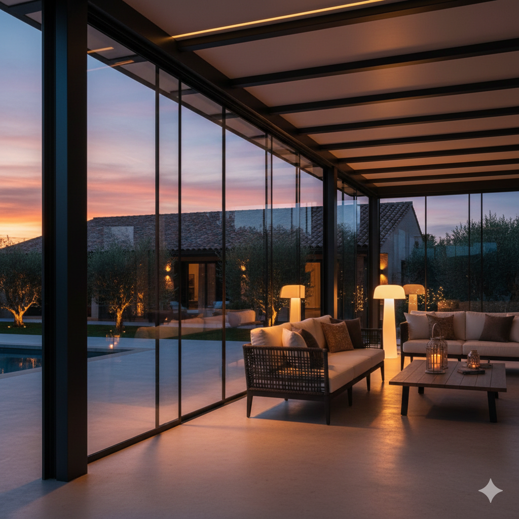 Веранды и остеклённые террасы